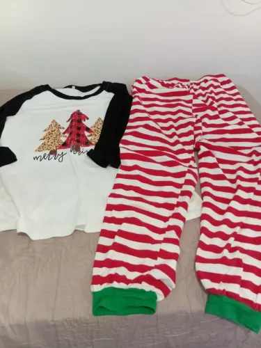 Conjunto de pijama EUA Merry Christmas!