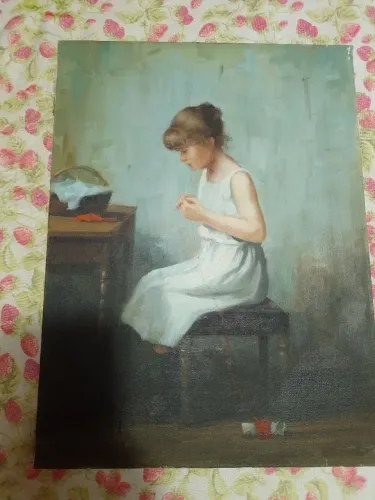 Quadro de obra de arte.