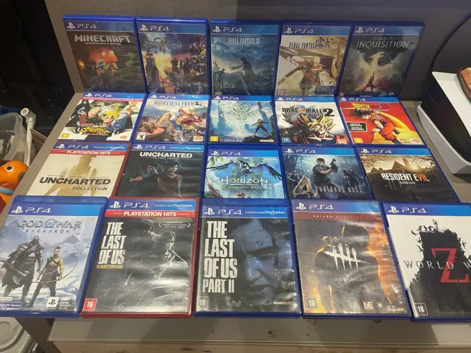 Jogos PS4 à partir de 35,00 lista na descrição