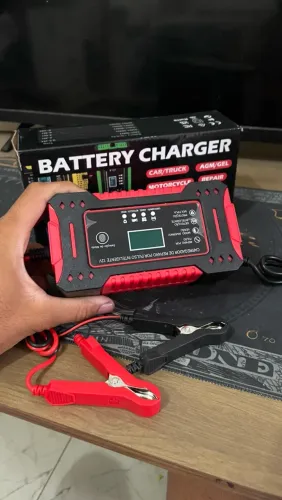 Carregador Inteligente de Bateria 12V - Automotivo para Carro, Moto e caminhão