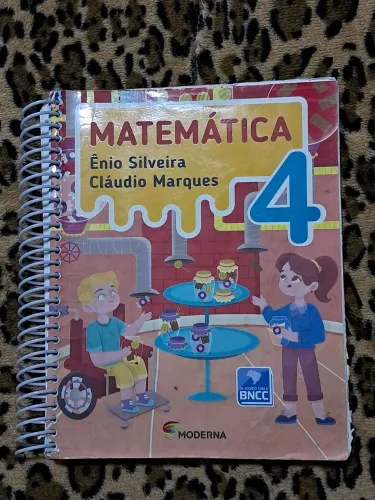 Livro Didático Matemática Moderna 4° Ano Ensino Fundamental