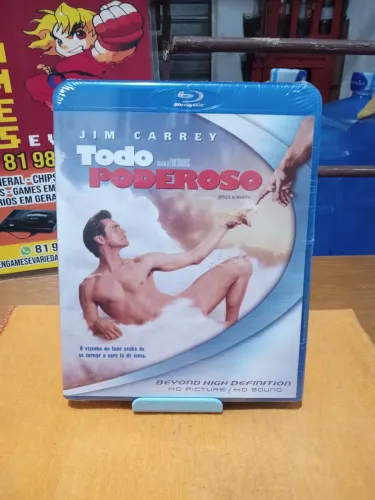 Vendo Filme original em Blue-ray do TODO PODEROSO (Novo , Lacrado) !!!