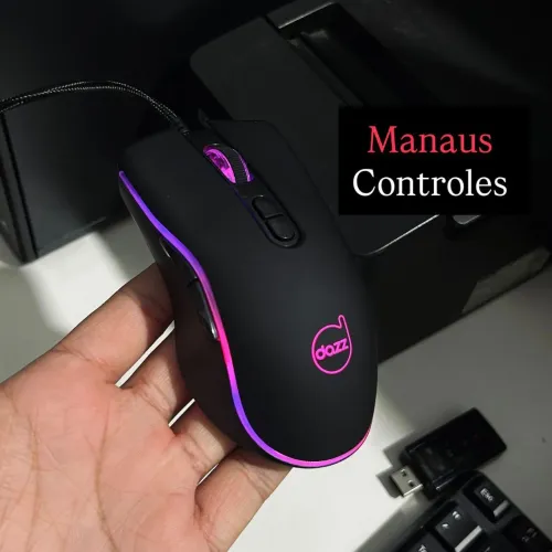 Mouse Gamer GMO-1000 3600 Dpi - 7 Botões