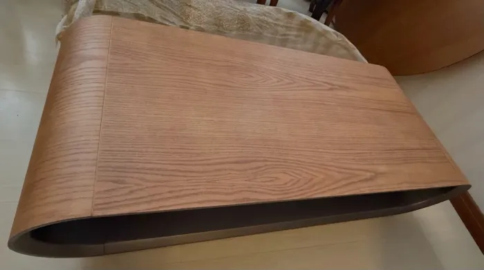 Mesa de Centro Goods BR em Madeira e Soft Chumbo