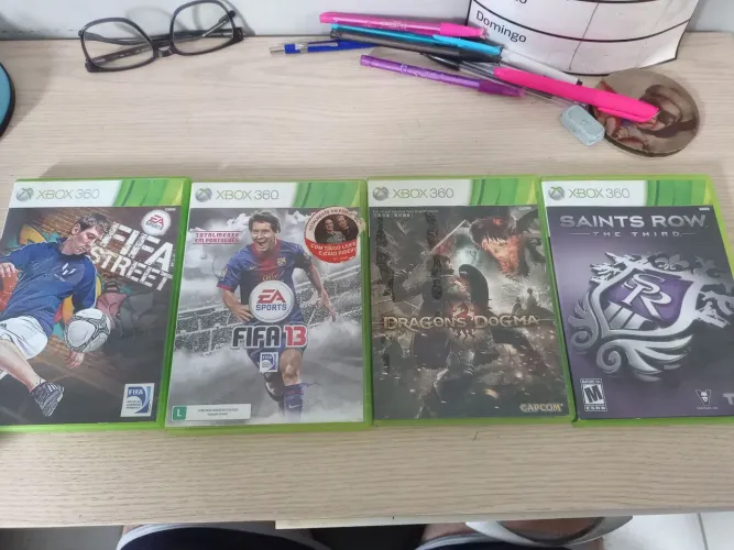 Jogos Xbox 360 (ver descrição) 
