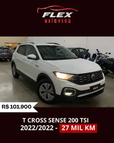 Volkswagen T-Cross Sense 1.0 TSI Flex 5P Aut. 2022