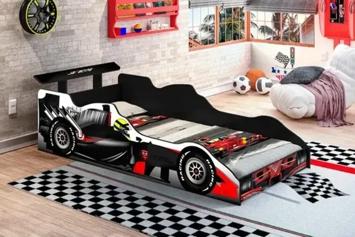Cama carro com colchão