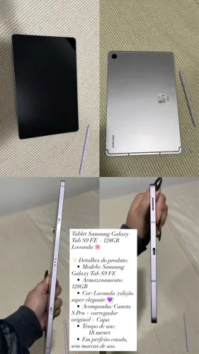 Tablet S9 FE- Samsung