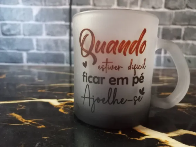 Caneca de vidro