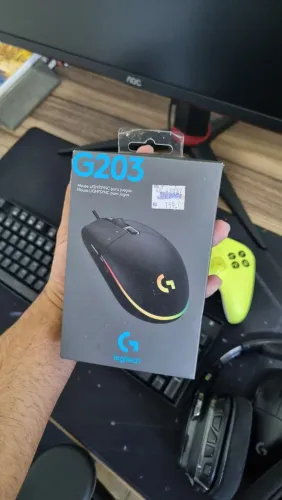 Mouse Logitech G203 Semi Novo