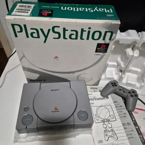 Play Station 1 original japonês na caixa