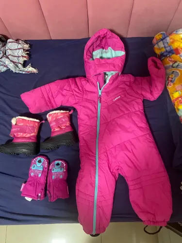 Kit roupa de neve bebê 1 ano