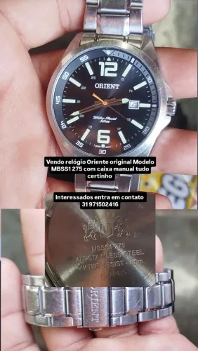 Relógio Oriente original