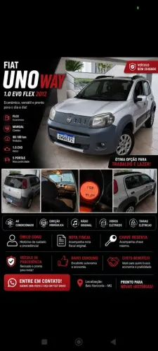 Fiat Uno WAY Celeb. 1.0 EVO Fire Flex 8V 5P 2014
