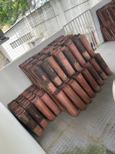 Telhas canal usadas