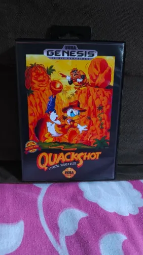 Quackshot mega drive original, leia anuncio.