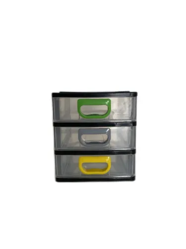 Mini gaveteiro de mesa Organizador de material escolar *NOVO