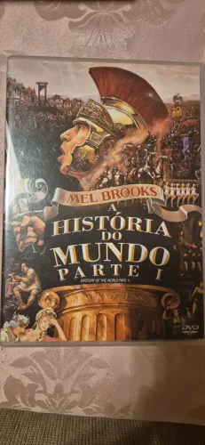 Dvd original A Historia do Mundo Parte 1 dublado e legendado Mel Brookss