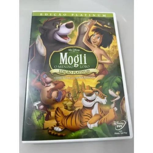 MOGLI - O MENINO LOBO - EDIÇÃO PLATINUM - EDIÇÃO DE 40º ANIVERSÁRIO - DVD DUPLO - Original