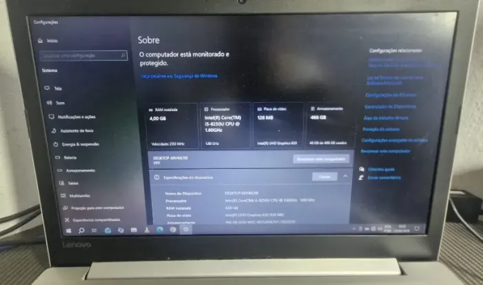 Notebook Lenovo 