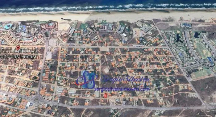 Terreno com vista mar no Porto das Dunas, 495m²