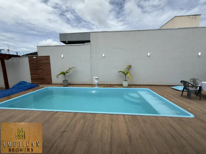 Aluguel de Temporada Casa Caldas Nova com Piscina, Hidromassagem, Churrasqueira,