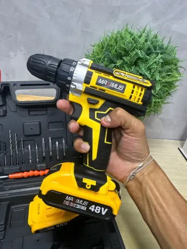 Parafusadeira / Furadeira Cordless Drill 48V | 2 Baterias | Entrega Imediata