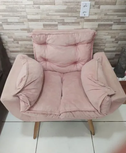 Poltrona Suede R$150