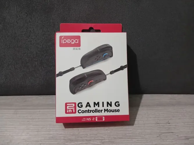 Nintendo Switch 2 - Acessório Grip Suporte Mouse ipega