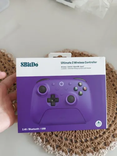 Controle 8bitdo Ultimate 2 Gatilhos Hall Tmr