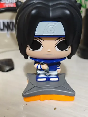 Boneco Sasuke uchiha - Naruto Burger King (BK) Colecionável