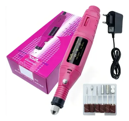 Lixadeira Lixa Motor Unha Cutícula Elétrica Profissional Lixadeira Lixa Motor Unha Cutícul