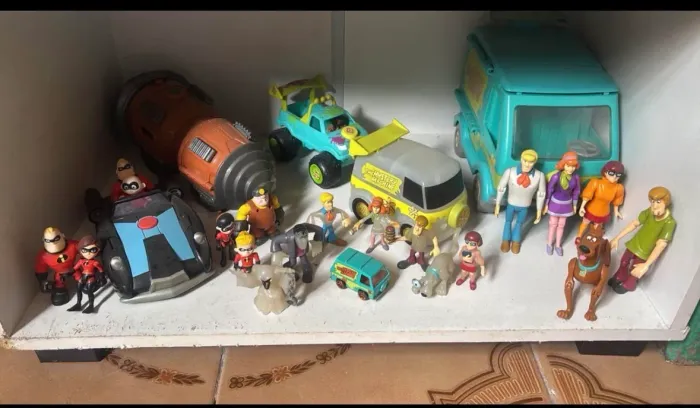 Scooby doo e incríveis lote 