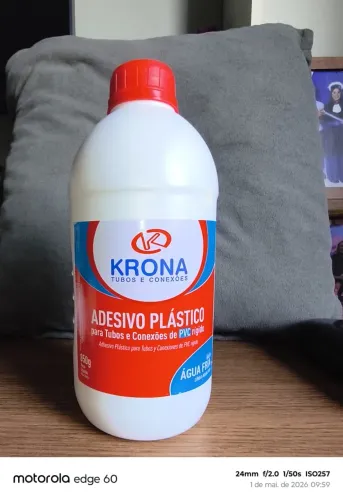 Cola para Tubo PVC 850g - Krona (NOVA)