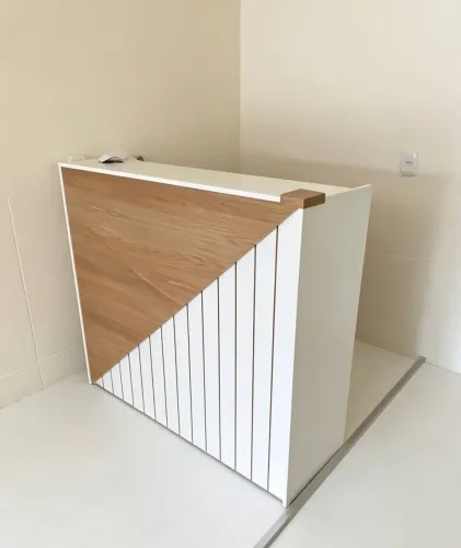 Balcão para atendimento em mdf