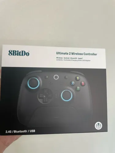 Controle 8BitDo Ultimate 2.4G Wireless - NOVO LACRADO