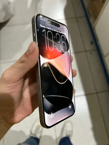 iPhone 15 Pro Max 256GB Titânio - Completo com Nota Fiscal