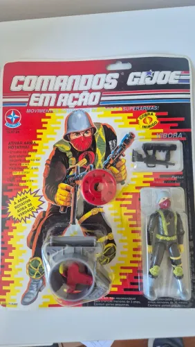 Comandos em ação - Gi Joe - Víbora Lacrado - 1993 - Estrela