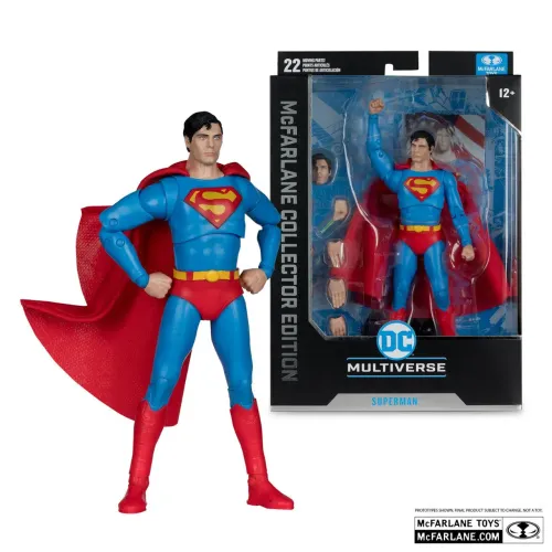 Superman The Movie DC Multiverse McFarlane Toys Christopher Reeve Collector Edtition