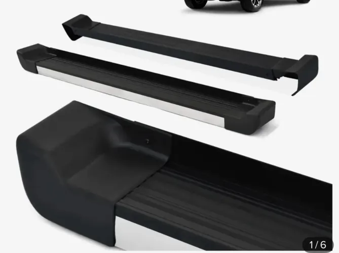 Par Estribo Sw4 Srx Exclusiv Preto Fosco 2020 2021 2023 2024