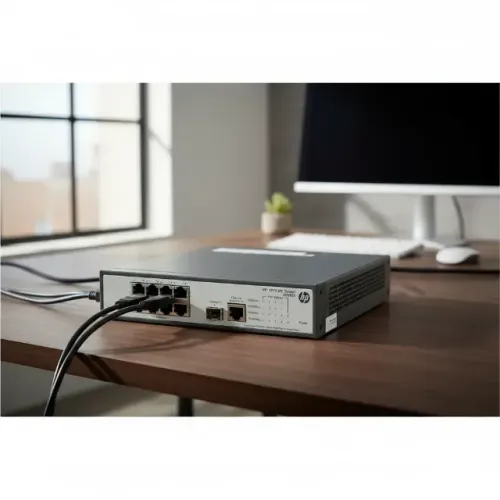 Switch Hp 1910-8g Gerenciável Gigabit Original (Usado)