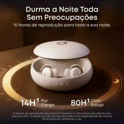 Fone de ouvido soundcore sleep novo