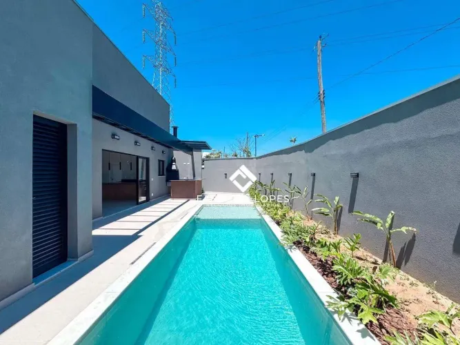 Linda Casa Térrea com 3 suítes à venda, 193 m² - Condomínio Terras do Vale - Caçapava/SP