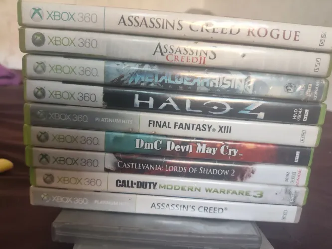 JOGOS XBOX 360 ORIGINAL 40$ CADA