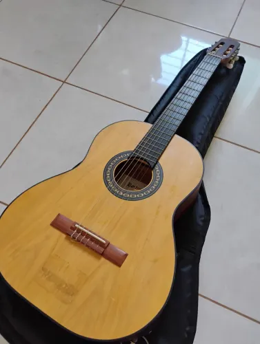 Violão Rozini estudante Seminovo (com capa acolchoada)