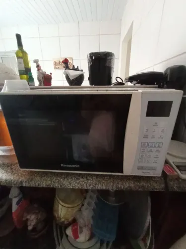 Microondas com defeito