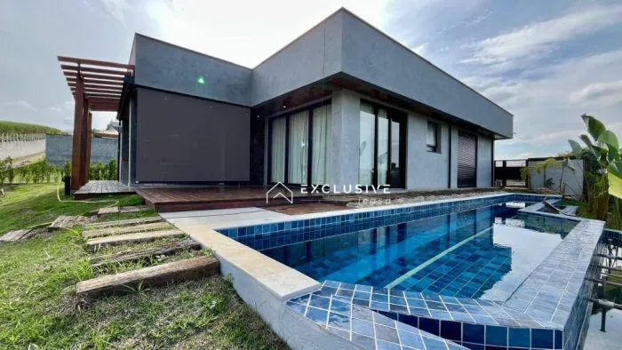 Casa com 2 dormitórios à venda, 200 m² - Condomínio Residencial Ecopark Bourbon - Caçapava