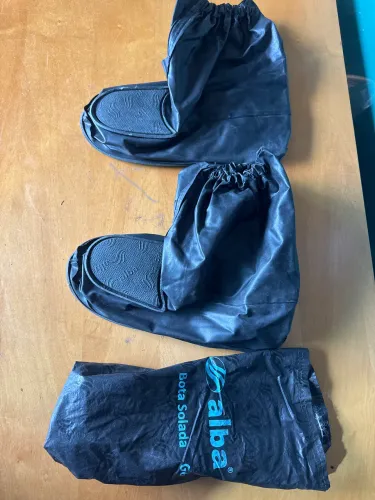 Polaina Bota Galocha Chuva Impermeável Alba Moto Motociclist TAM GG