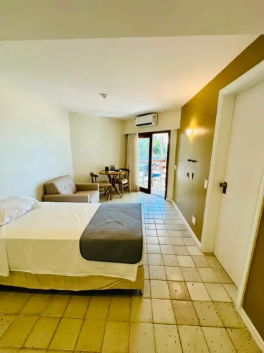 Apartamento 41m² Jatiúca | 1 Suíte | 2 Varandas | Vista Mar | Mobiliado