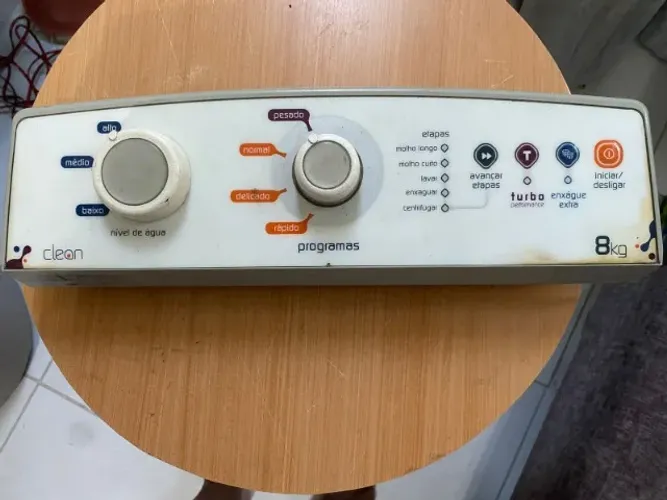 Painel mais Placa controladora mais interface Brastemp CLEAN 8 KG